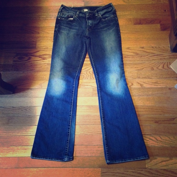 Silver Suki Jeans