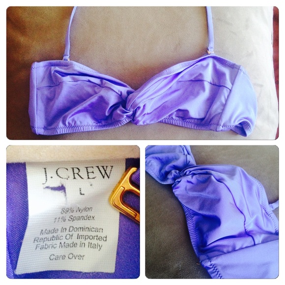 J. Crew Other - J.Crew Bikini top Bandau Swim top Never worn Large