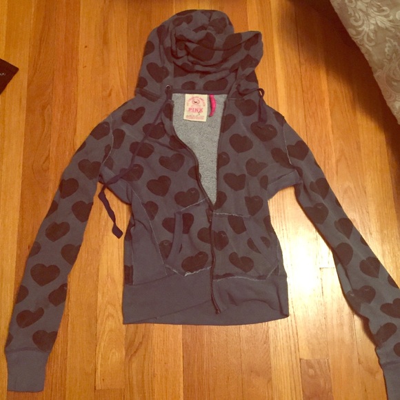 🚫TRADED🚫Victoria's Secret PINK hooded zip up