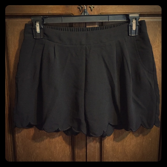 Black shorts