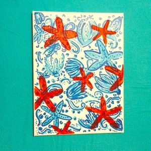 Sold 🎉 Lilly Pulitzer inspired canvas