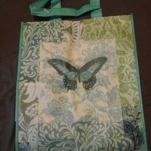 Large butterfly tote
