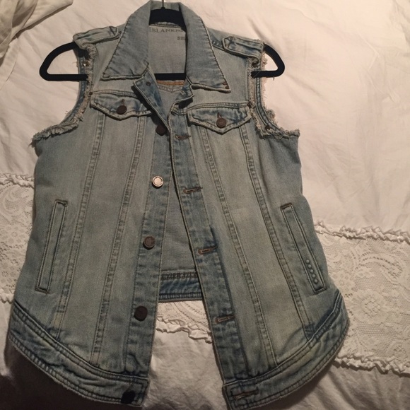 Blank NYC denim vest - Picture 1 of 1