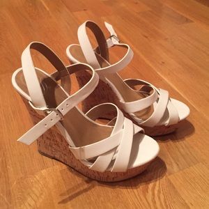 White wedges from LuLus!