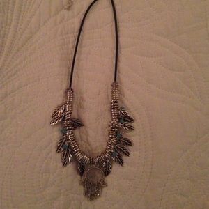 Silver Buddha Hand Necklace