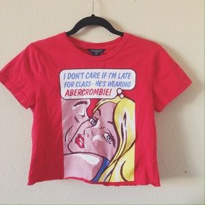 Rare Abercrombie graphic tee!