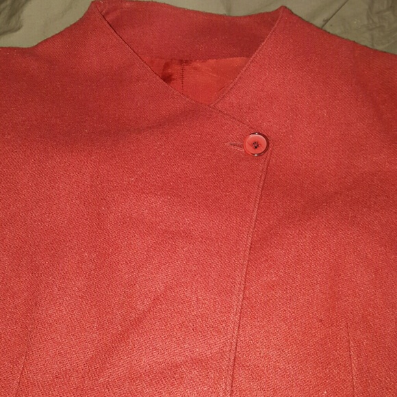Final Reduction! Raspini Red Coat - Picture 2 of 4