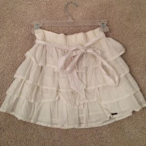 Hollister skirt with ruffles