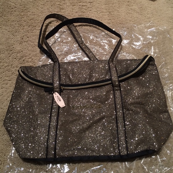Victoria Secret Glitter Tote