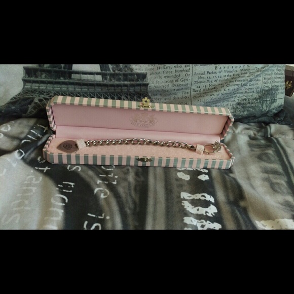 Juicy couture silver bracelet