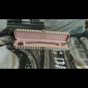 Juicy couture silver bracelet