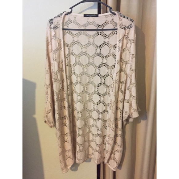 Foreign exchange cardigan