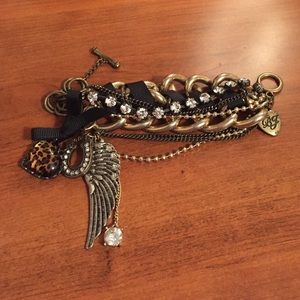 Betsey Johnson charm bracelet