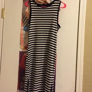 Midway tight striped dress!!!!