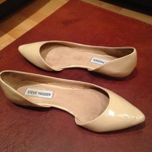 Steve Madden Patent Leather Elusion Flats