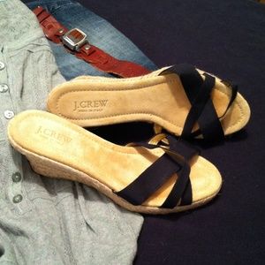 J. Crew Fall sandal.  Size 8. Very cute!