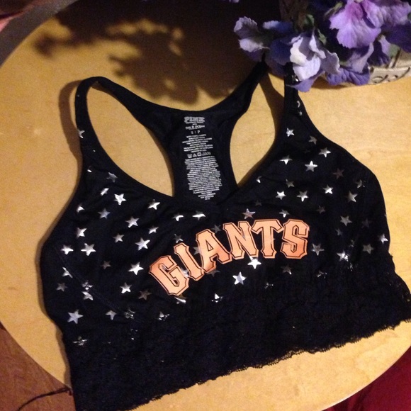 Beautiful Pink Giants Sports Bra