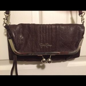 Jessica Simpson clutch / shoulder purse