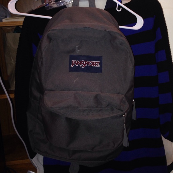 My gray Jansport Backpack!