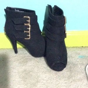 Bootie heels