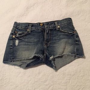 7 for all man kind shorts