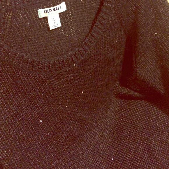 Black sequence sweater!