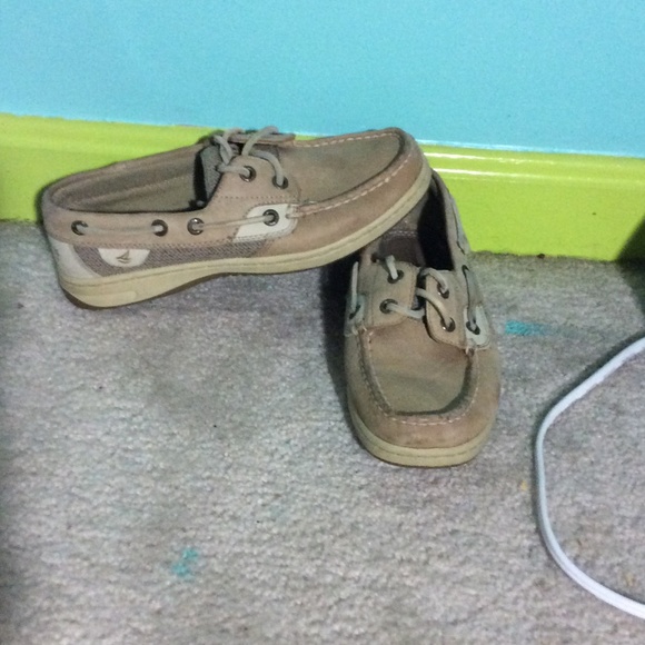 Lightly worn Sperry's