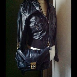Black Bag w/ long straps