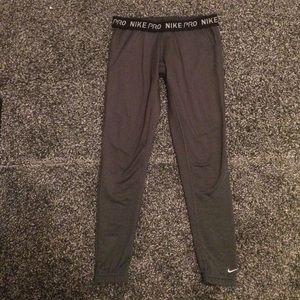 Thermal grey nike leggings.