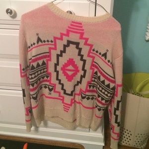 Forever 21 Aztec Sweater