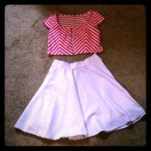 👀BUNDLE DEAL👀 Crop and Skirt
