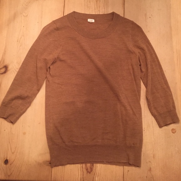 Brown J. Crew Sweater