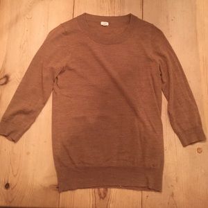 Brown J. Crew Sweater