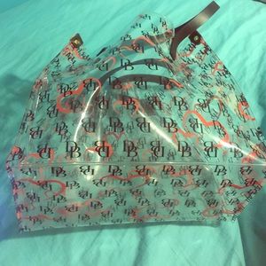 Authentic Dooney and Bourke Clear Tote!