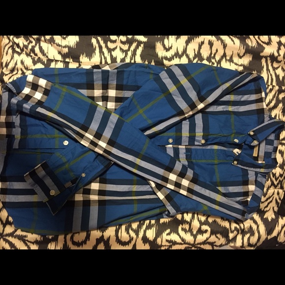 Burberry button down shirt For MEN