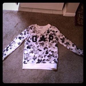 Gap floral sweater