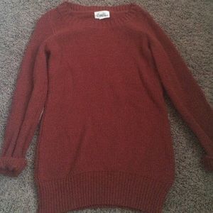 Burnt orange forever 21 sweater