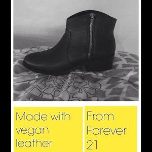 Adorable ankle boots with a bit of a heel