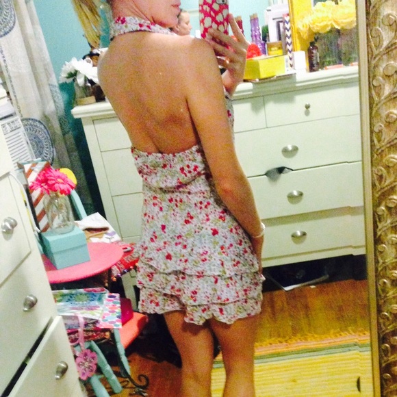 WET halter top dress🌸 - Picture 2 of 2