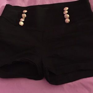 High waisted shorts