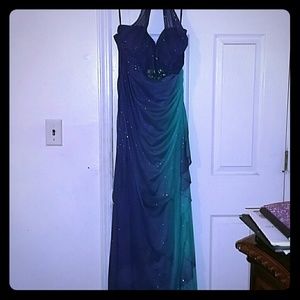 An evening dress