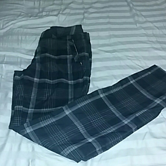 Plaid Nike golf pants