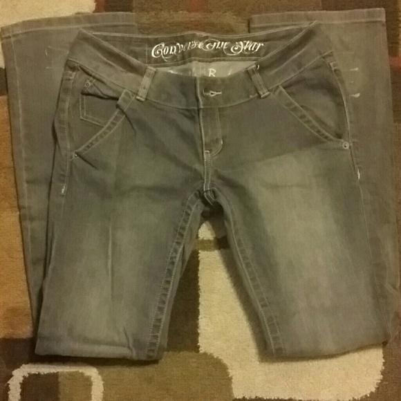 Grey Converse One Star Jeans Size 29