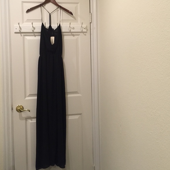 black maxi dress!