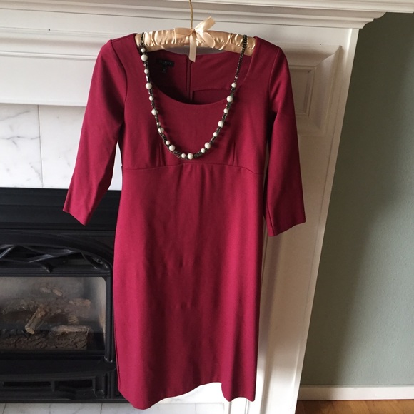 Talbots Red Dress - Picture 1 of 2