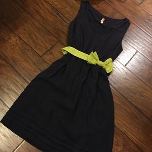 Anthropologie black dress size small