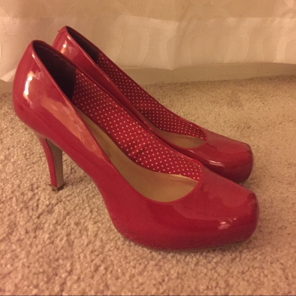 Madden Girl Red Heels