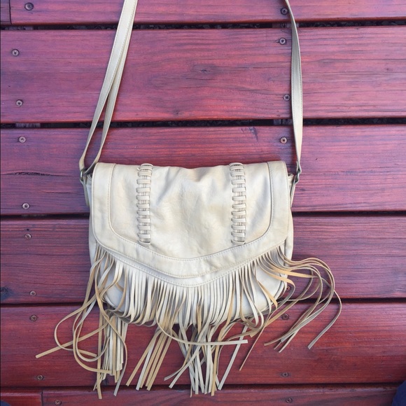 Mossimo Supply Co. Handbags - Faux leather fringe bag