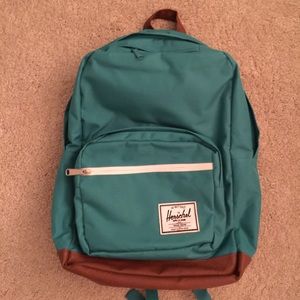 Herschel turquoise backpack