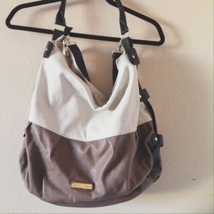 STEVE MADDEN large nude handbag